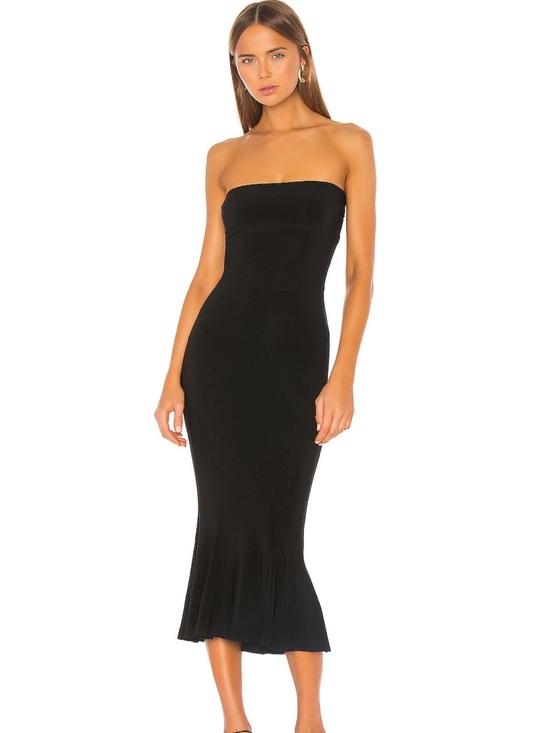 Norma Kamali Dresses & Skirts - Norma Kamali strapless fishtail dress